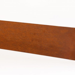 Kantopsluiting Single (flg) 300x16,5 cm CORTEN Borderrand cortenstaal 