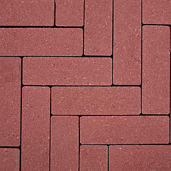 Strackstone+ Wijnrood 7x21x8 Beton klinkers