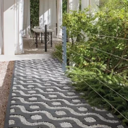 Virage 30x30x12 Black Waterdoorlatende bestrating