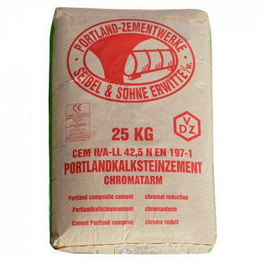 Portland cement 25 kg Voegmortels, lijmen en onderhoudsmiddelen