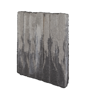 Palissade-stapelblok splitton Matterhorn 12x12x100 Gekloofd/ongetrommeld Stapelblokken