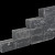 Blockstone Black 15x15x30 Getrommeld muurelement Stapelblokken
