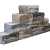 Straight Block 40X20X15 Kilimanjaro Stapelblokken