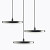 DISC PENDANT 100-230V TRIPLE Grondspots