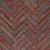 UWF60 Ruston Designa Paars rood bezand 5x20x6 Waalformaat Ongetrommeld Gebakken klinkers