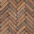UWF60 Varia WS Classica Geel rood bont onbezand Waalformaat 5x20x6 Getrommeld Gebakken klinkers