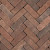 UDF60 Auxo Vida Bruin rood bezand Dikformaat 6,5x20x6 Getrommeld Gebakken klinkers