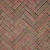 UWF60 Novoton Designa Bruin rood bezand 5x20x6 Waalformaat Ongetrommeld Gebakken klinkers