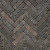 UWF60 Atlas Vida Aubergine zwart bezand Waalformaat 5x20x6 Getrommeld Gebakken klinkers