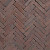 UWF60 Norton Natura Paars blauw bezand Waalformaat 5x20x6 Getrommeld Gebakken klinkers