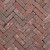UDF60 Ruston Natura Paars rood bezand Dikformaat 6,5x20x6 Getrommeld Gebakken klinkers