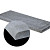 Oud Hollandse zwembadrand Grijs 40x100x5 Oud Hollandse tegels 