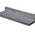 Oud Hollandse traptreden L-model Antraciet 40x100x15 Traptreden