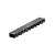Hexaline 2.0 goot Zwart 100x8,1 Incl. vz.st. sleufrooster Goten