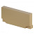 Euroline H60 gootelement 5,5 eindplaat blind Goten