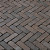 DF60 Ancona antica Zwart-blauw-bruin 6,7x20,4x6 Getrommeld Gebakken klinkers