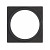 Accessories Plate 1 Black Onderdelen