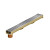 Euroline H60 goot Incl. vz.st. sleufrooster, onderuitloop 110mm Goten