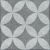 GeoProArte Design Flowers Dark Flower 60x60x4 Beton tegels