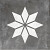 GeoCeramica Blooming Decor Concreet Black Base 60x60x4 Keramische tegels