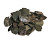 Canadian slate split 25 kg Groen 30-60 mm Grind en Split