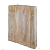 Palissade-stapelblok splitton Sierra Nevada 12x12x100 Gekloofd/ongetrommeld Stapelblokken