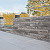 Line block Matterhorn 20x55x6 Strak stapelbaar muurelement 2 zijden gekloofd met facet Stapelblokken