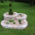 Combiwall Splitton Kilimanjaro 15/22x20x15 Getrommeld stapelbaar muurblokje in trapeziumvorm Stapelblokken