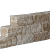 Combiwall Splitton Uno Sierra Nevada 15x30x12 Getrommeld,4 zijden gekloofd muurelement Stapelblokken