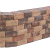 Pilestone Gloria 17/23x21,5x10 Getrommeld stapelbaar muurelement in trapeziumvorm met 2 ruwe zijden Stapelblokken