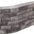 Pilestone Gothic 17/23x21,5x10 Getrommeld stapelbaar muurelement in trapeziumvorm met 2 ruwe zijden Stapelblokken