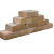 Tumbelwall getrommeld Mont Blanc 20x30x10 Getrommeld muurelement Stapelblokken