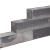 Lineablock Gothic 15x15x45 Strak muurelement,ongetrommeld Stapelblokken
