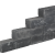 Blockstone Black 15x15x60 Getrommeld muurelement Stapelblokken
