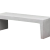 Tuinbank Zwart 45x220x45 Meubels