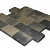 Metro Trommelsteen Grijs-zwart 15x20x6 Beton klinkers