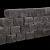 Combiwall Splitton Mount Everest 20x20x7,5 Getrommeld,4 zijden gekloofd muurelement Stapelblokken