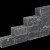 Blockstone Black 15x15x30 Getrommeld muurelement Stapelblokken