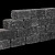 Combiwall Splitton Mount Everest 20x40x7,5 Getrommeld,4 zijden gekloofd muurelement Stapelblokken