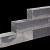 Lineablock Gothic 15x15x60 Strak muurelement,ongetrommeld Stapelblokken