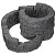 Combiwall Splitton Mount Everest 15/22x20x15 Getrommeld stapelbaar muurblokje in trapeziumvorm Stapelblokken