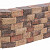 Pilestone ronde bloembak Gloria 17/23x21,5x10 Compleet met bouwplan Stapelblokken