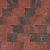 Tambour Trommelsteen Rood/Zwart 15x20x6 Beton klinkers