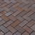 KF52 Terra Genova Blauw-bruin 10x20x5,2 Strak Gebakken klinkers