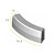 Trottoirband bochtband uitwendig Grijs 13/15x25x78,5 8u Opsluitbanden