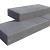 Traptrede strak Zwart 40x100x16 Traptreden