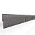 Kantopsluiting Double 300x10 cm VERZINKT Borderrand cortenstaal 