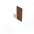 Koppelplaat-16,5 Corten Borderrand cortenstaal 