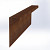 Overzetstuk muurelement recht Corten 150x45x15,8 Borderrand cortenstaal 