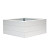 Bloembak Wit 60x60x42 Bloembakken